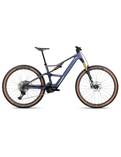 VTT tout suspendu électrique RISE SL M-LTD 420W Tanzanite/Carbone