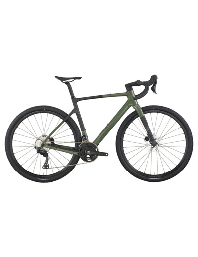 Vélo de gravel ADDICT GRAVEL 40 Vert Wenge