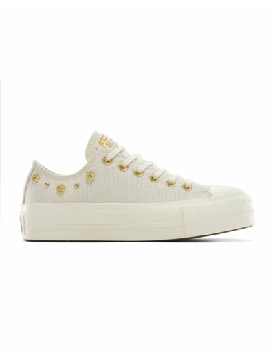 Chaussures Femme CHUCK TAYLOR ALL STAR LIFT Beige