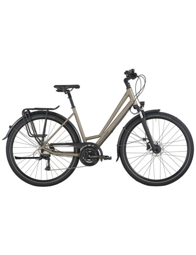 Vélo urbain/trekking VITESS 50 AMSTERDAM Argent Chaud