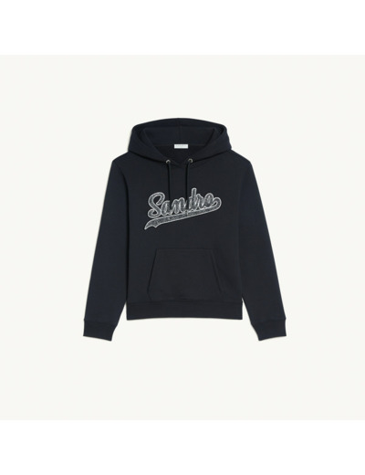 Sweat à capuche avec patch