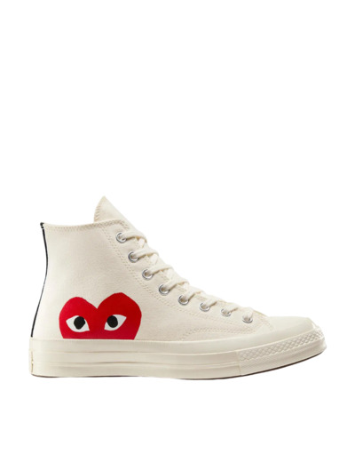 Chuck 70 Cdg Hi Milk/White/Red