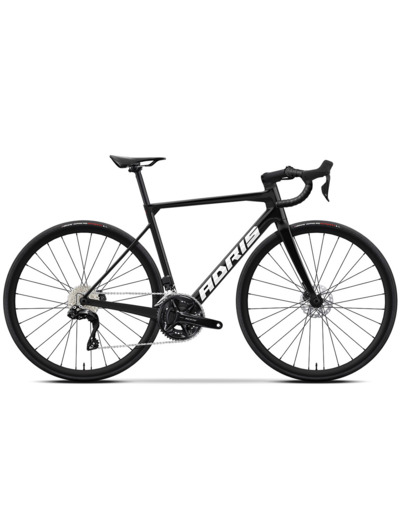 Vélo de route LE ROULEUR SHIMANO 105 DI2 Noir
