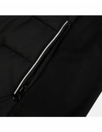 T-shirt manches longues Homme HYBRIDE FZ SWEAT N1 M BLACK Noir