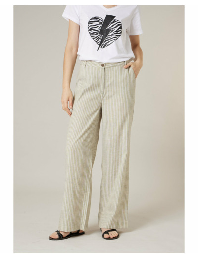 Pantalon Femme AZALIA PA W M+ Beige