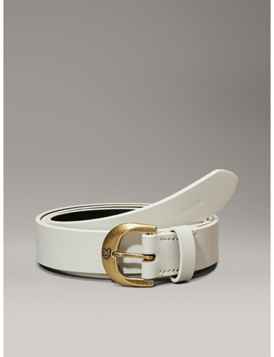 CEINTURE EN CUIR DÉCONTRACTÉE