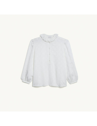 Top en jacquard siglé double S