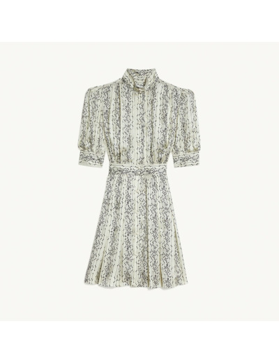 Robe chemise courte imprimée