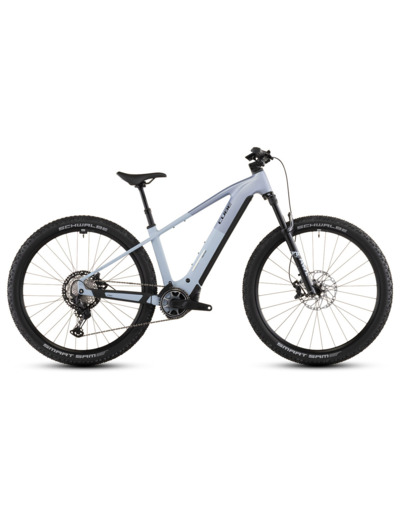 VTT semi rigide électrique REACTION HYBRID SLX 800 Gris/Bleu Glacier