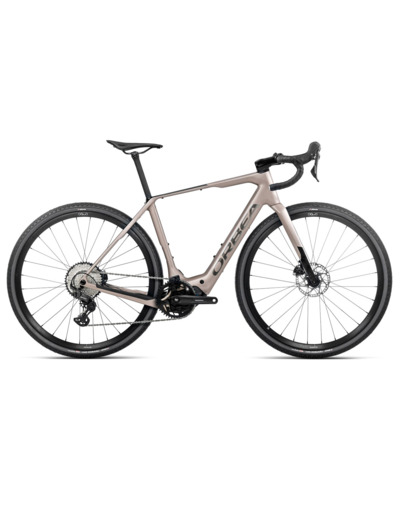 Vélo de gravel électrique DENNA M30 Nickel/Carbone