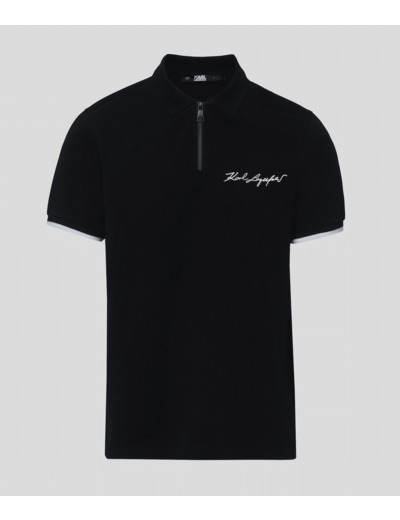 SIGNATURE ZIP POLO