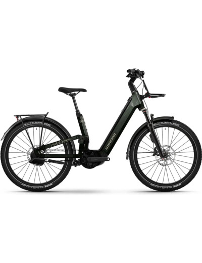 Vélo urbain électrique SINUS FS ENV LOW Vert Forêt