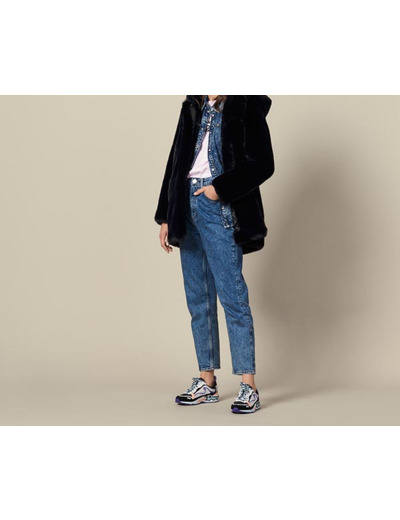 Manteau en fausse fourrure