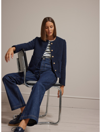 Veste Courte Bouclet