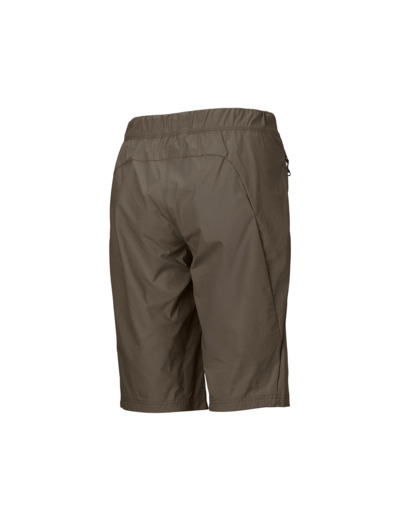 Short Femme TRAIL VERTIC AVEC PEAU Bois Gris