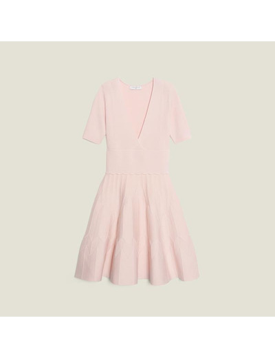 Robe en maille fantaisie