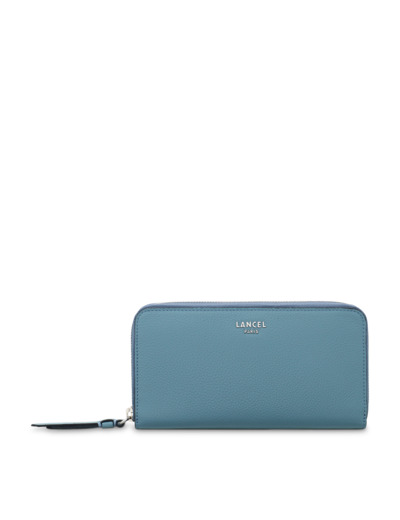 Lettrines de Lancel - Portefeuille continental zippé - Grand modèle - Nuage