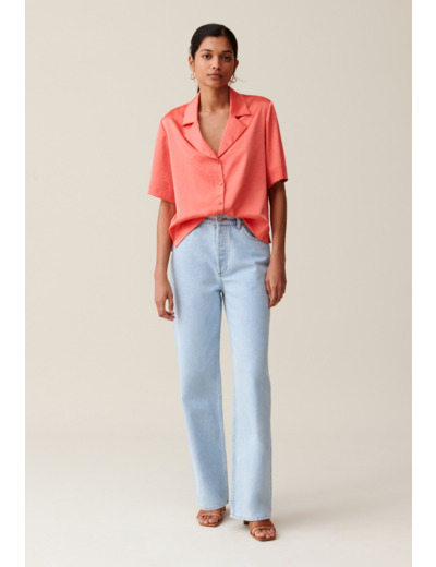 Chemise  fluide satinée