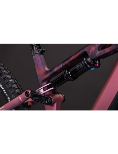 VTT tout suspendu électrique STEREO HYBRID ONE44 HPC SLX 800 Rose/Art