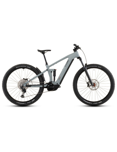VTT tout suspendu électrique STEREO HYBRID ONE44 PRO 800 Gris/Orange