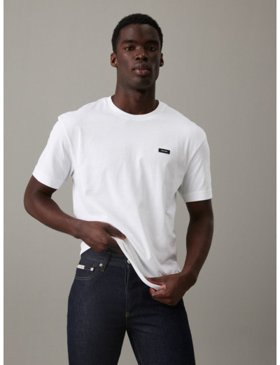 T-SHIRT EN COTON À COUPE CLASSIQUE