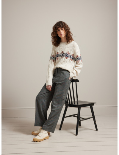 Pull Jacquard Diamond