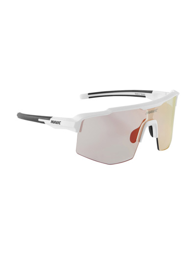 Lunettes Unisexe MVS SHIELD Blanc/Rouge Photochromique
