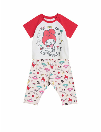 เสื้อยืด และเลกกิ้ง เด็กเล็กผู้หญิง My Melody