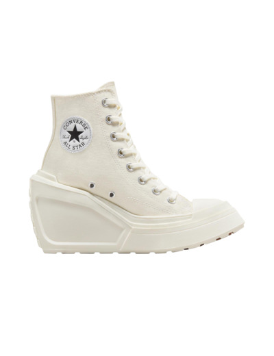 Chuck 70 De Luxe Wedge Hi Egret/Black