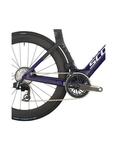 Vélo de route FOIL RC TEAM Violet Raisin/Noir Carbone