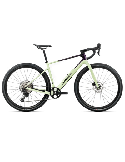 Vélo de gravel TERRA M30TEAM 1X Vert Acide/Violet