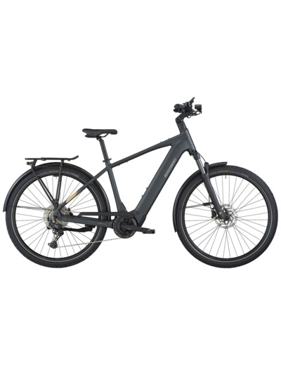 Vélo urbain/trekking électrique E-HORIZON SPORT 20 Noir Squameux