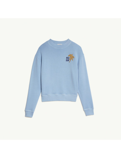 Sweat shirt avec broderie
