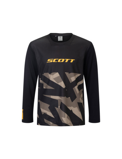 T-shirt manches longues Enfant VERTIC DELTA Noir