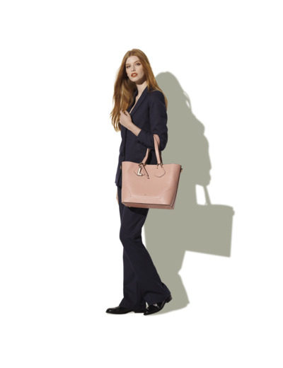 Izy de Lancel - Sac cabas - Grand modèle - Rose Sunset