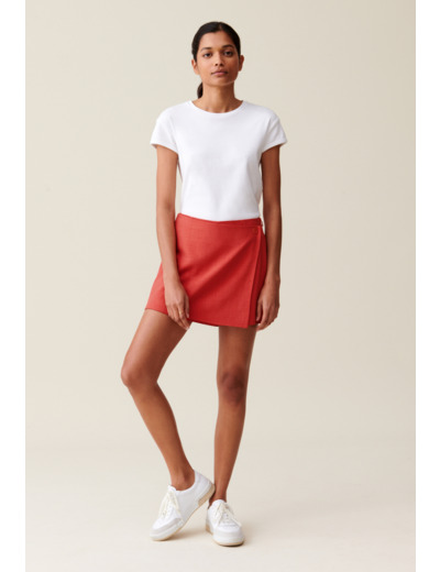 Jupe-short portefeuille