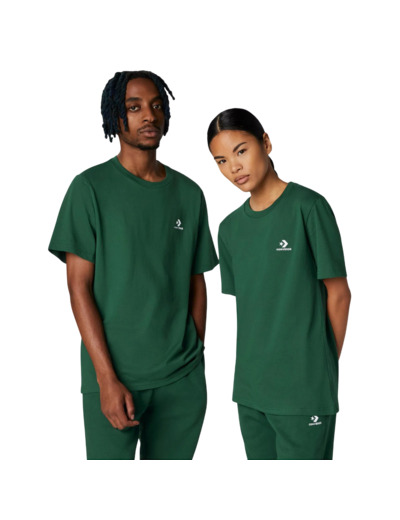 Star Chev Emb Tee Lakeside Blue