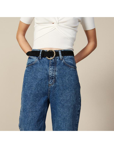 Ceinture en croûte de cuir