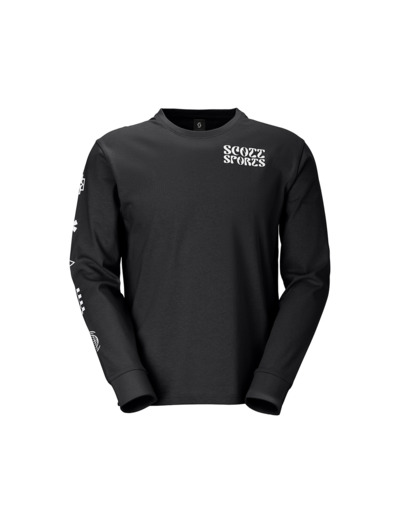 T-shirt manches longues Unisexe GRAPHIC Noir