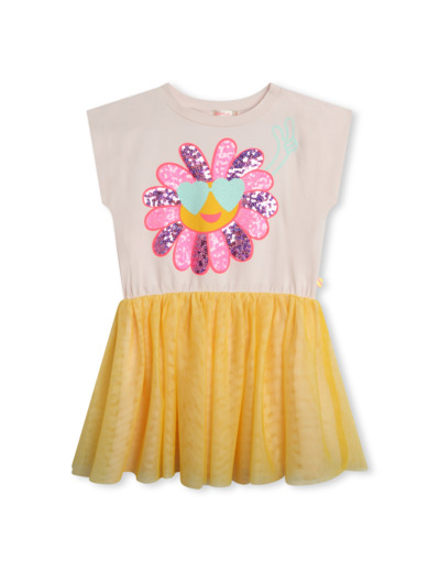 ROBE MANCHES COURTES