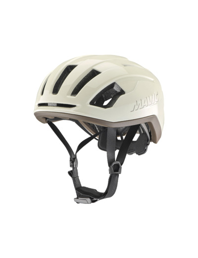 Casque Gravel/urbain Unisexe CROSSROAD Crème