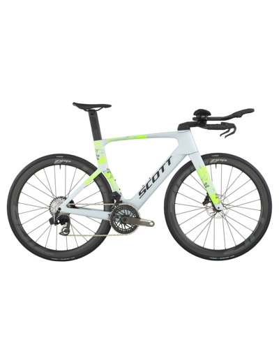 Vélo de triathlon FOIL RC TRI Blanc Cumulus