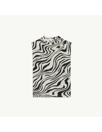 T-shirt imprimé en coton biologique