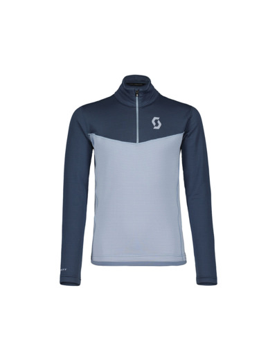 Sweat Enfant DEFINED LIGHT JUNIOR PULL-OVER Bleu Métal/Bleu Glacé