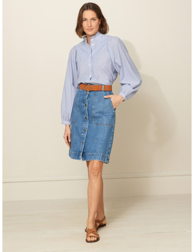 BLOUSE FROUFROU RAYE