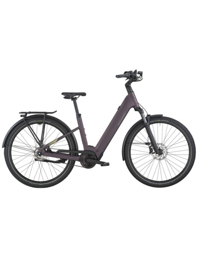 Vélo urbain/trekking électrique E-HORIZON TOUR 10 BELT WAVE Violet