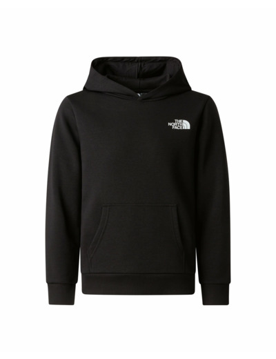 Sweat à capuche Enfant TEEN SIMPLE DOME LIGHT REG HOODIE Noir