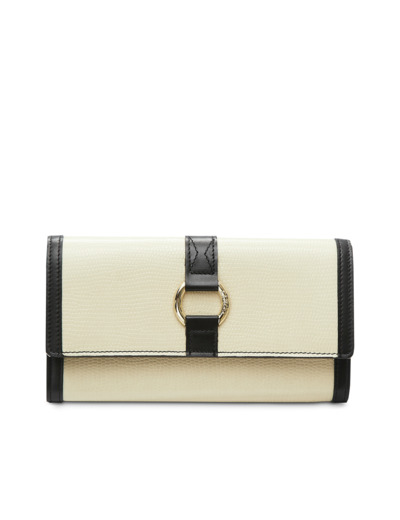 Elsa - Portefeuille slim rabat - Grand modèle