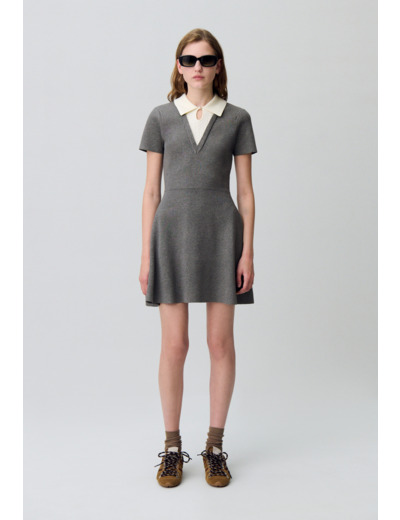 Robe courte patineuse