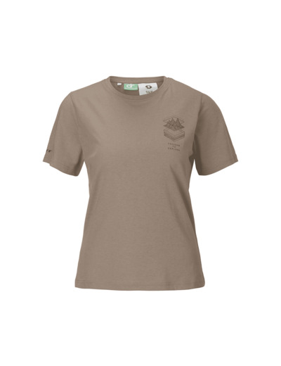 T-shirt manches courtes Femme DEFINED DRI Beige